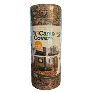 EZ Camo Cover 4.5'x12' Brown - Stealthy Hideout Deer Hunting Waterfowl Hunting